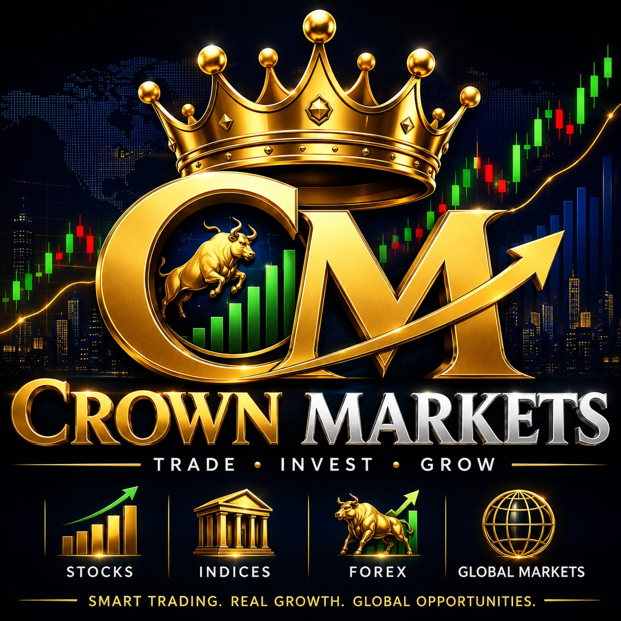 Crown Markets Logo